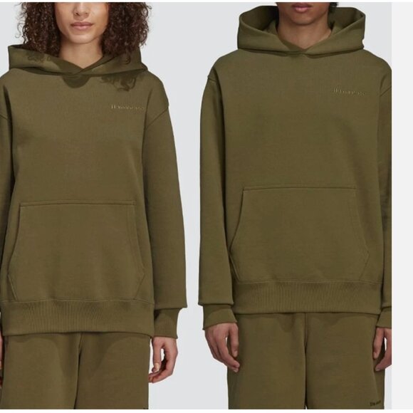 Adidas x Pharrell Williams Human Race Hoodie (Olive Green) - Size Small - Picture 11 of 12